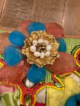 Mary Frances Beaded Shoulder Purse Beaded Bag  - Image 6