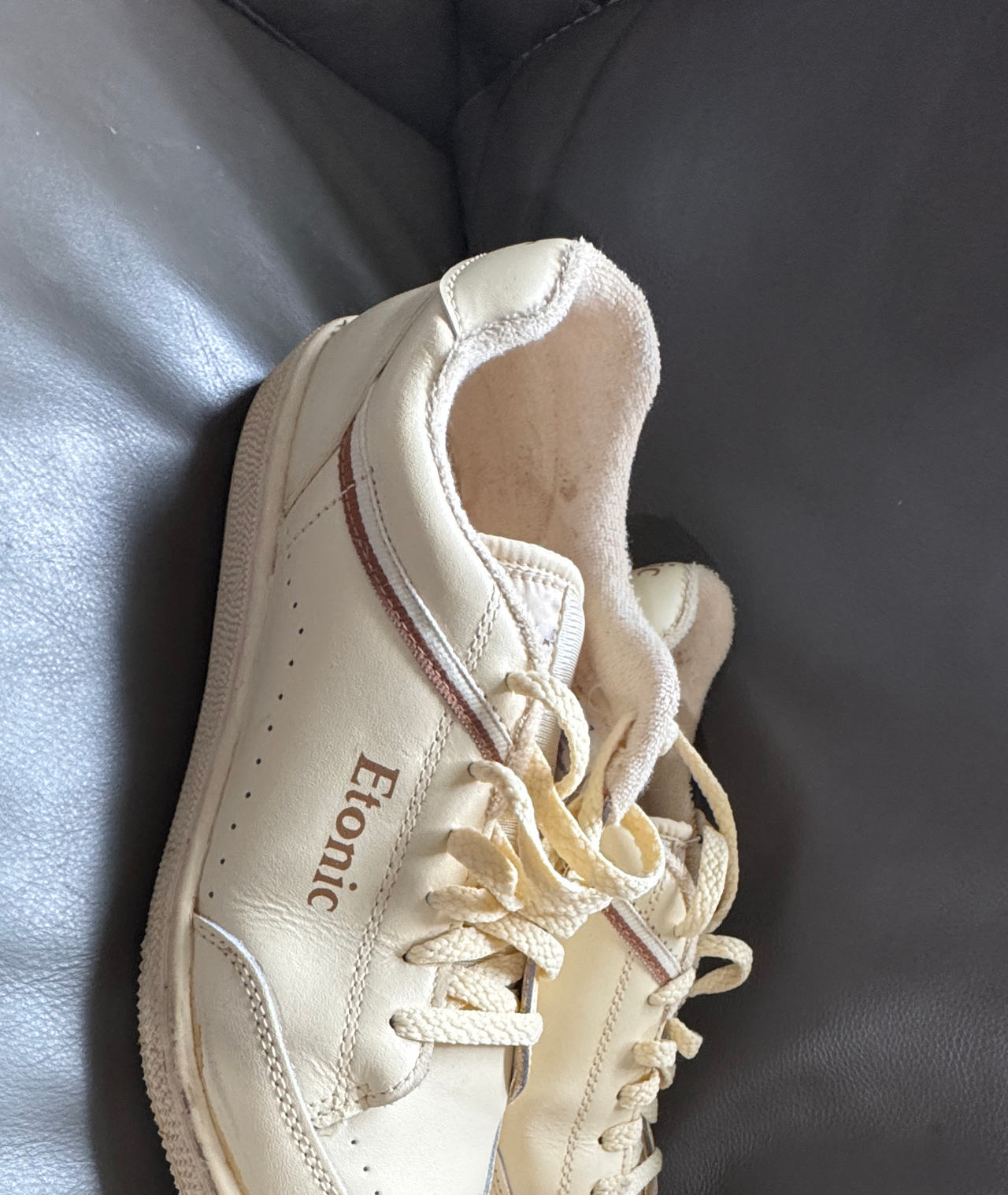 Etonic Vintage Leather Court Shoes