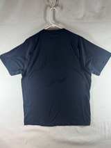 Adidas Men’s Freelift Climalite Navy Blue Short Sleeve T-Shirt Athletic  - Image 3