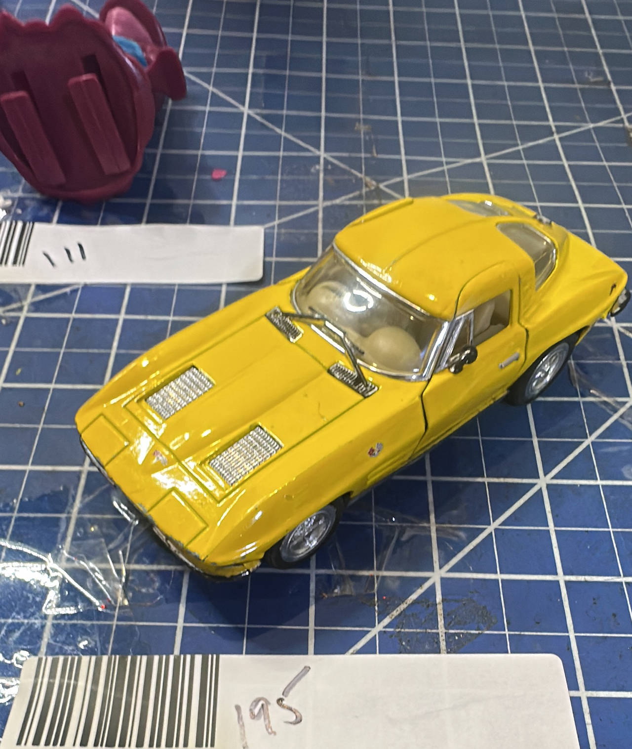 1963 Chevrolet Corvette Sting Ray Split Window Coupe Die-cast Model