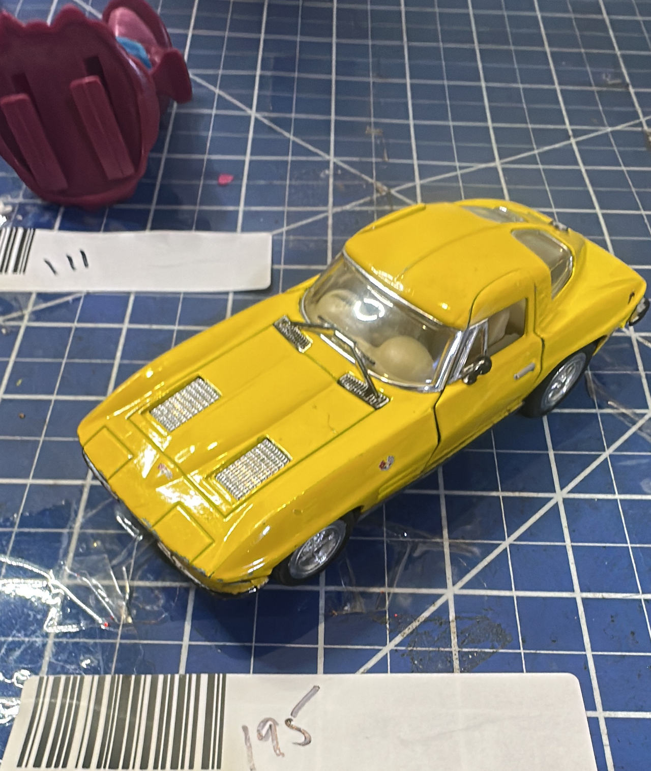 1963 Chevrolet Corvette Sting Ray Split Window Coupe Die-cast Model
