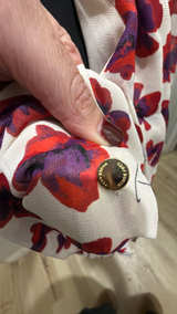 Tory Burch Floral Bow Blouse - Image 4