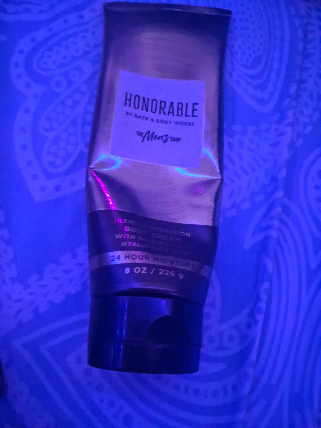 Bath & Body Works Honorable Men's Shop Body Cream