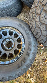 Method MR305 NV Black 17x8.5 Wheel and tires  - Image 1