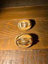 Ciner Vintage Faux Pearl Gold Tone Clip-On Earrings - Image 3