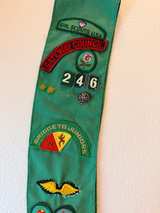 Vintage Girl Scout Junior Sash with Patches Gateway Council Troop 246 - Image 4