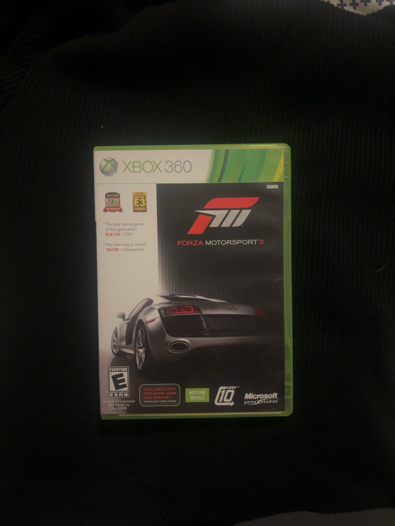 Forza Motorsport 3 Xbox 360 Game
