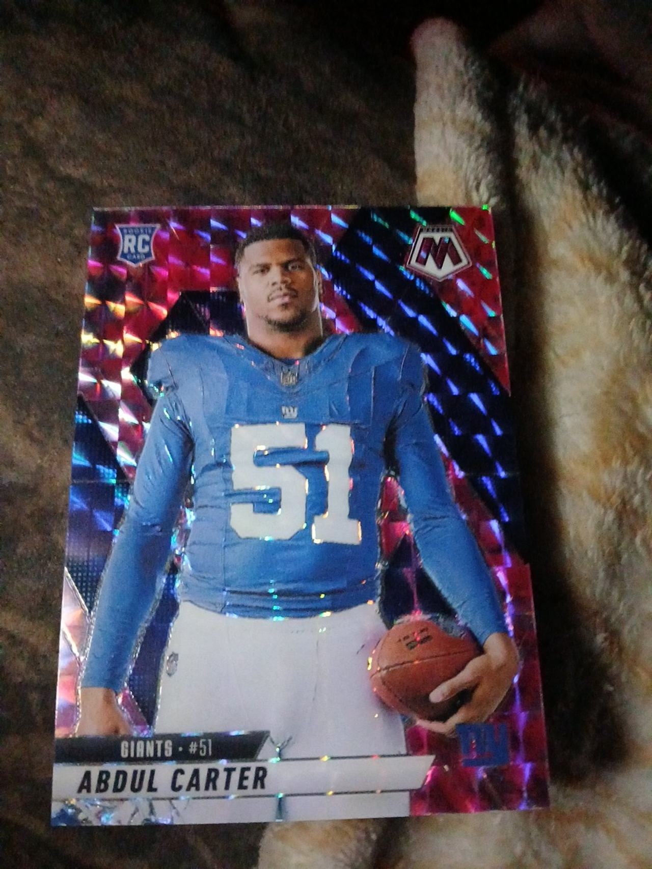 2024 Panini Mosaic Abdul Carter Rookie Card #311