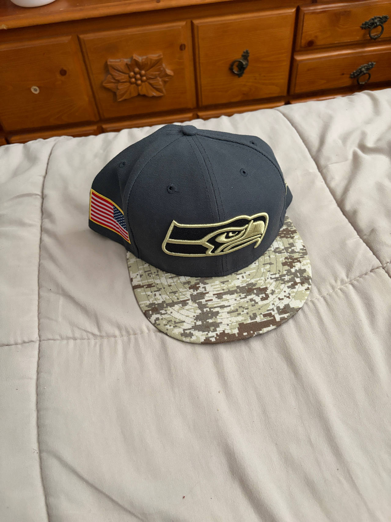 New Era Seattle Seahawks Salute to Service 59FIFTY Fitted Hat