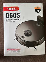Sheliki D60S Laser Intelligent Robot Vacuum Cleaner - Image 1