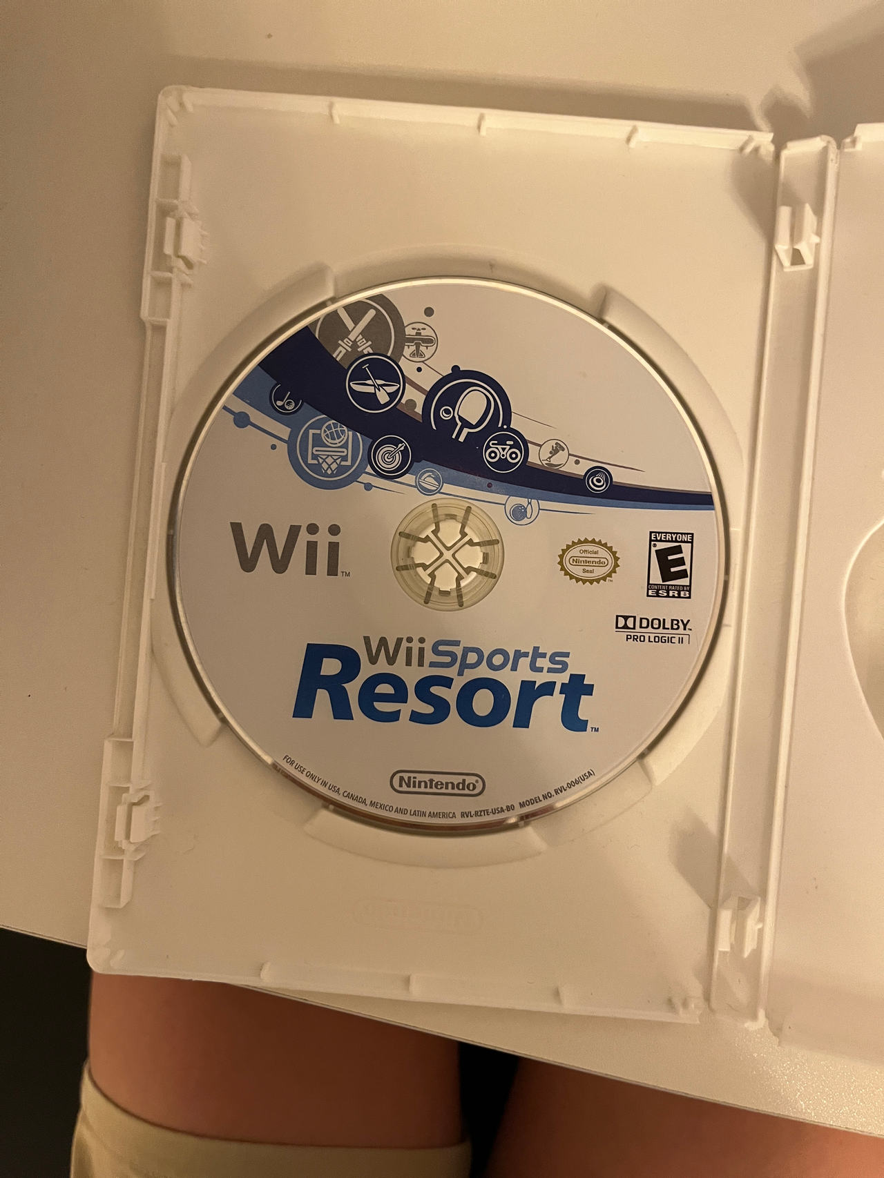 Wii Sports Resort disc only
