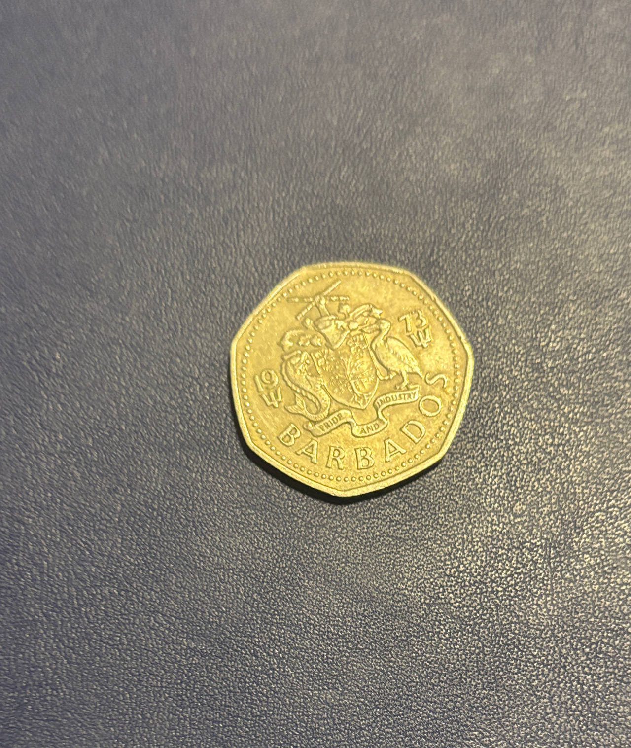 1973 Barbados 1 Dollar Coin