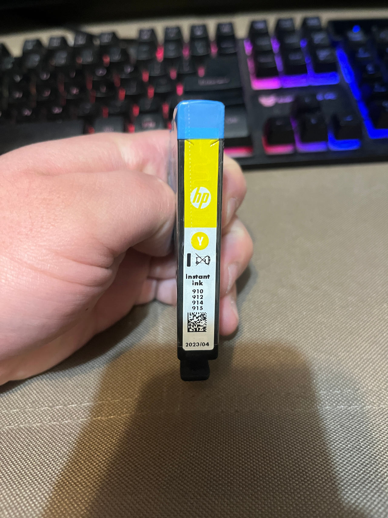 HP 910 Yellow Ink Cartridge