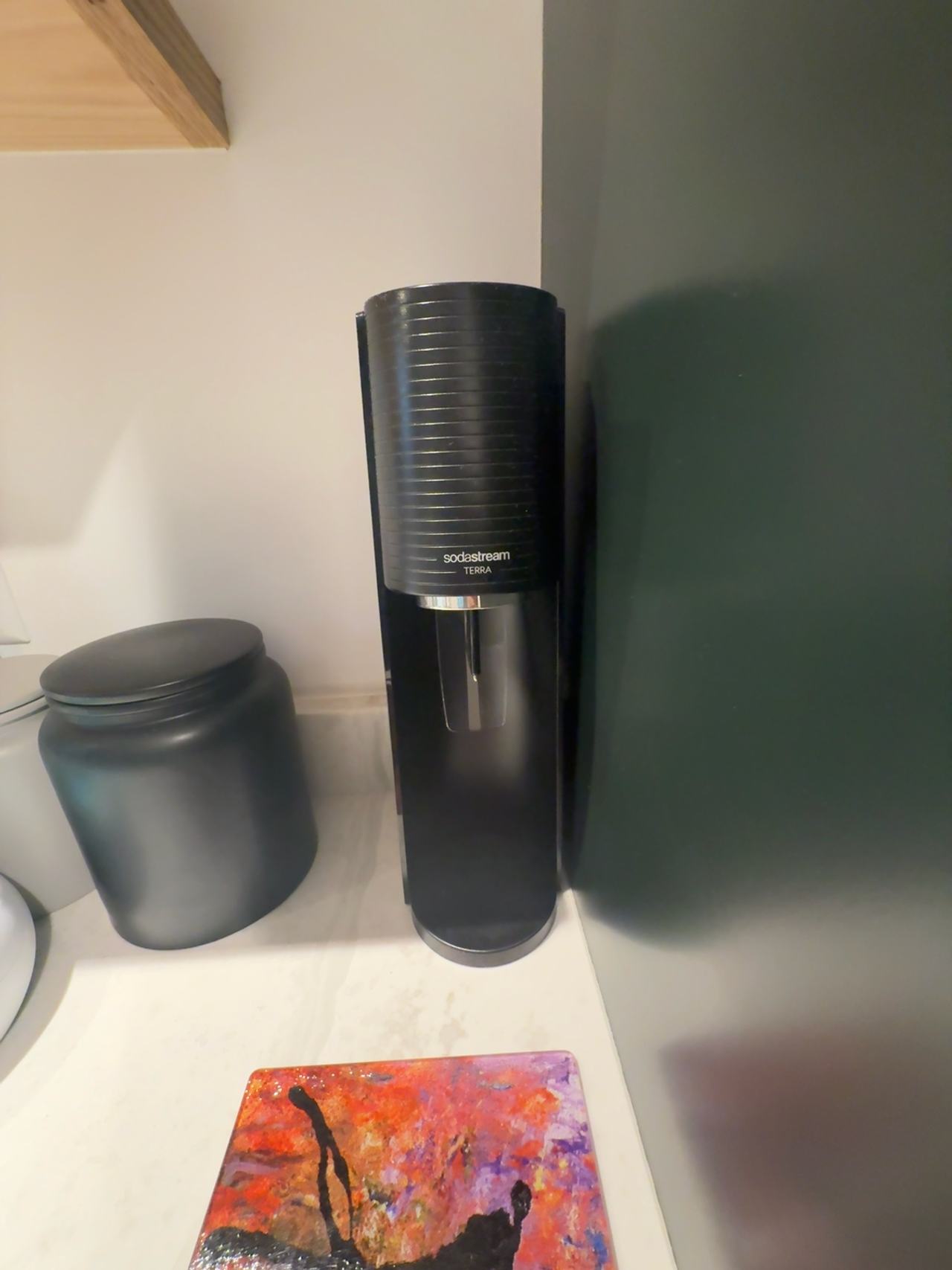 SodaStream Terra Sparkling Water Maker Black