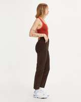 Levi's Wedgie Straight Brown High Rise Corduroy Pants Size 27 - Image 3