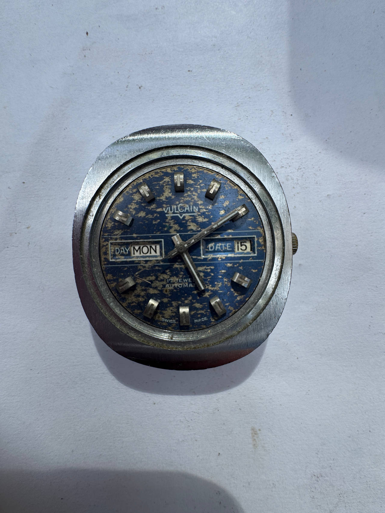 Vulcain Automatic Day-Date Watch