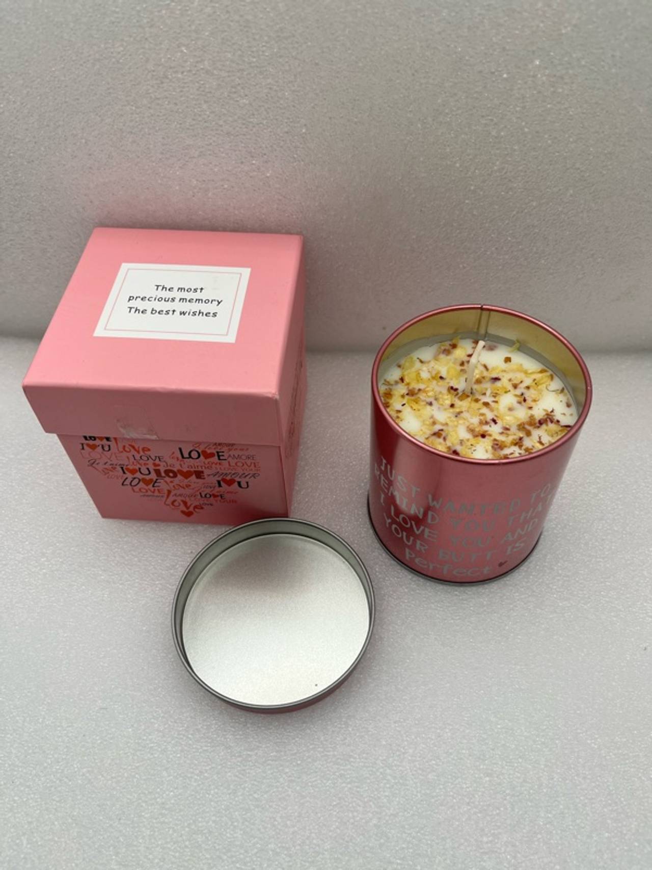 The Popcorn Factory Pretty in Pink Popcorn Tin