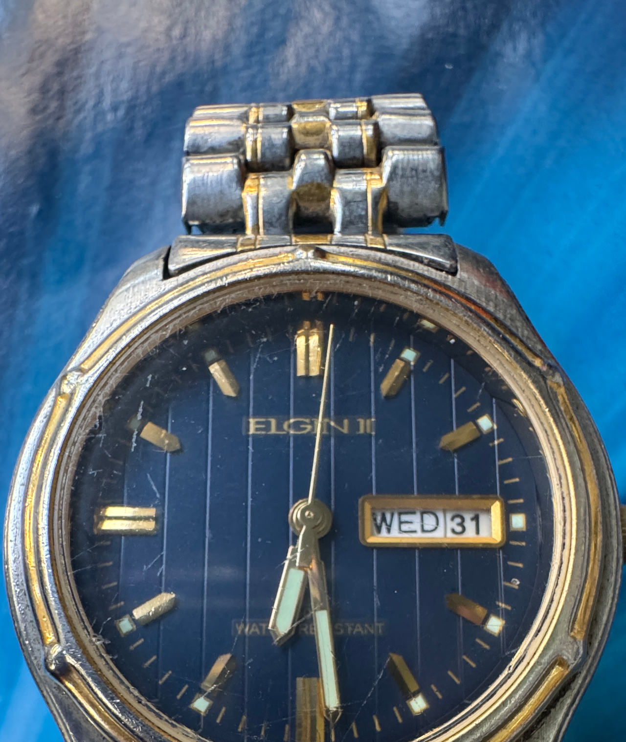 Elgin II Men's Two-Tone Day/Date Watch