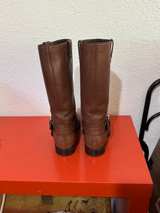 Dior Brown Riding Boots with Buckles - Image 5