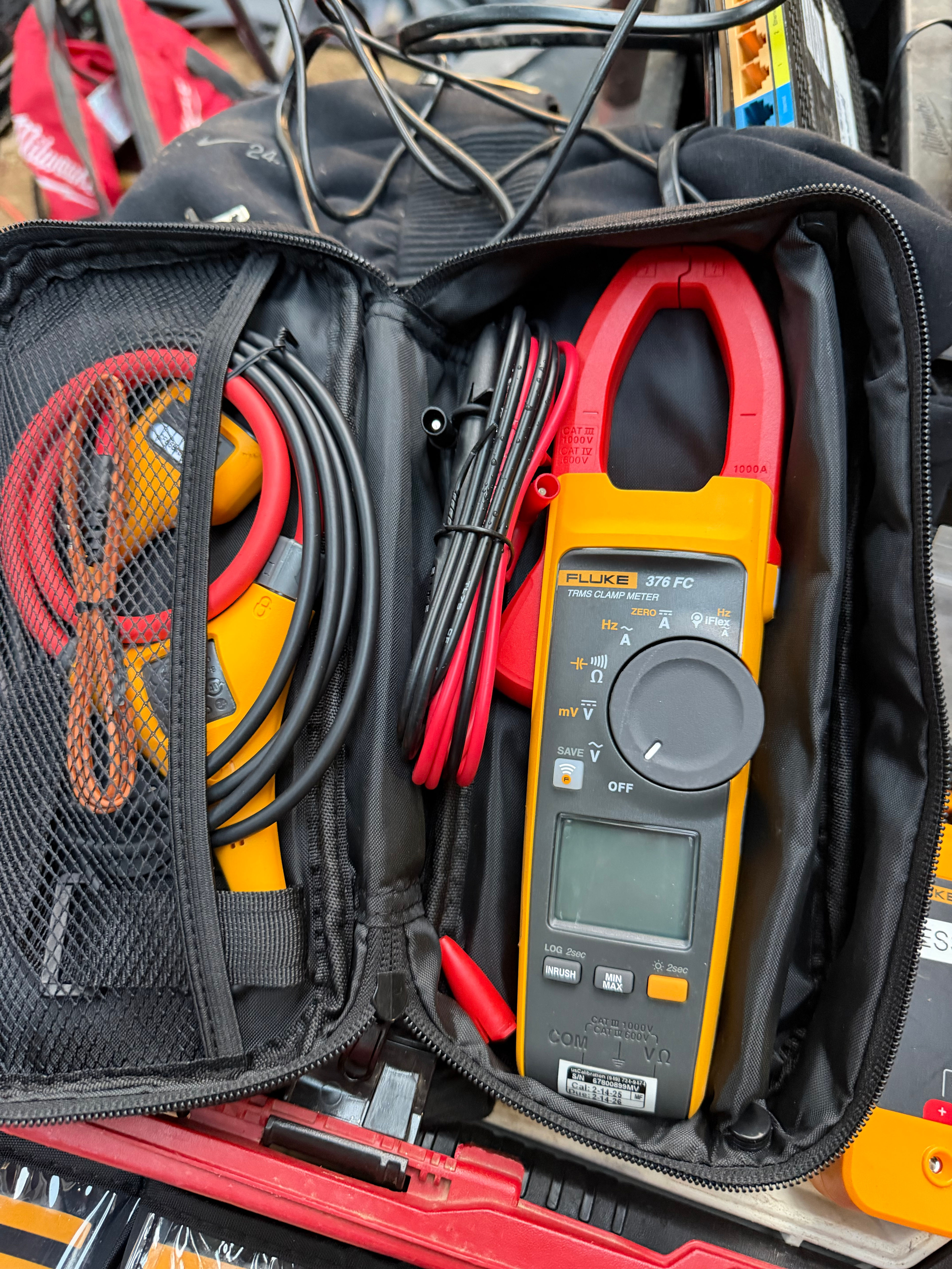 Fluke 376 FC True-RMS Clamp Meter with iFlex