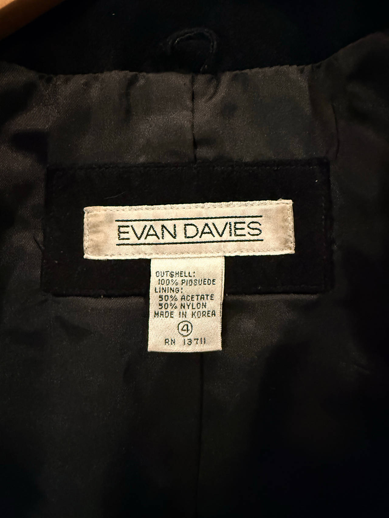 Evan Davies Pig Suede Jacket