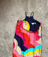 Trina Turk Geometric Print Silk Dress - Image 1