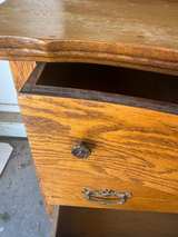 Victorian Tiger Oak Dresser with Mirror - Image 2