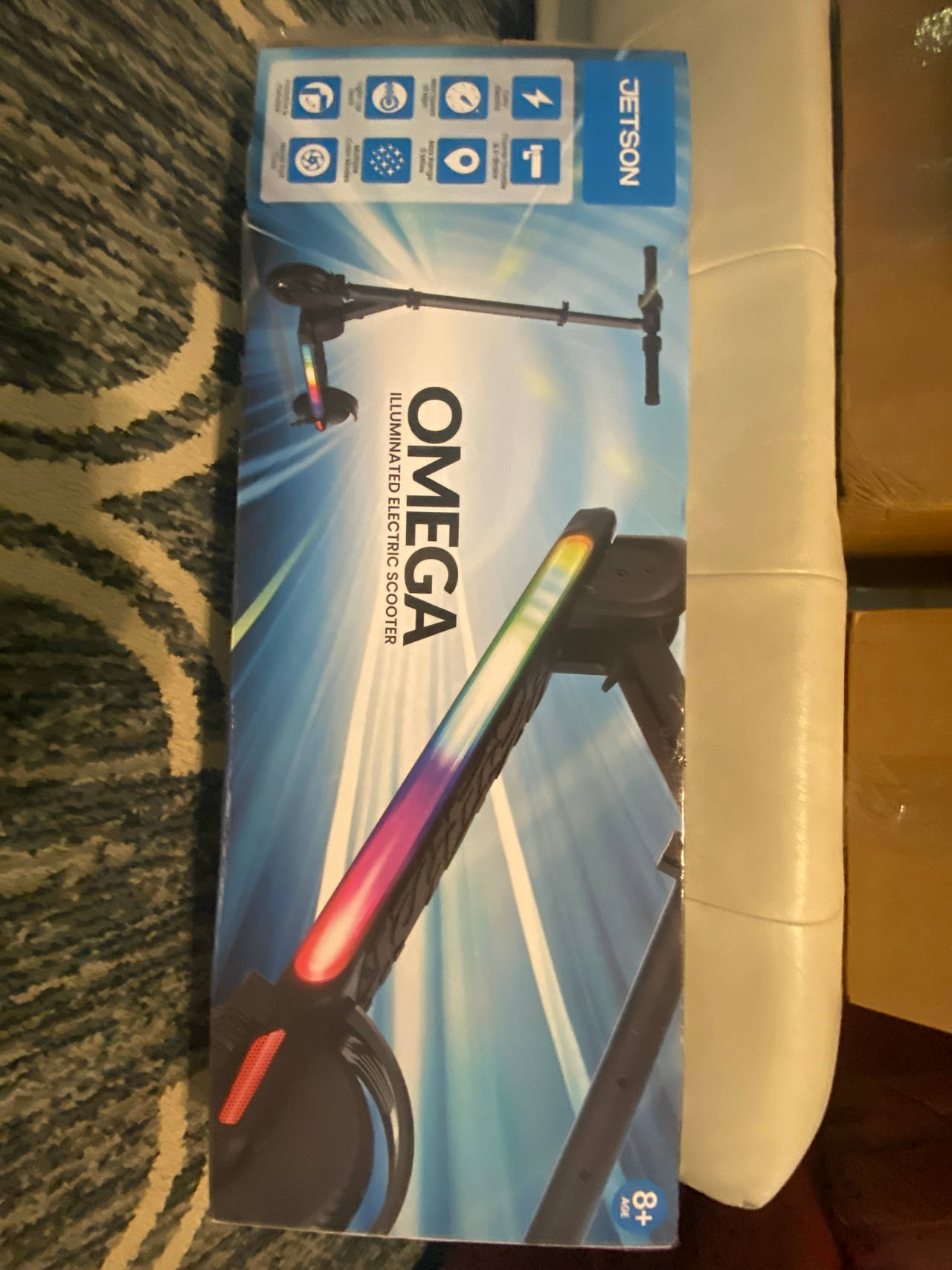 Jetson Omega Illuminated Electric Scooter