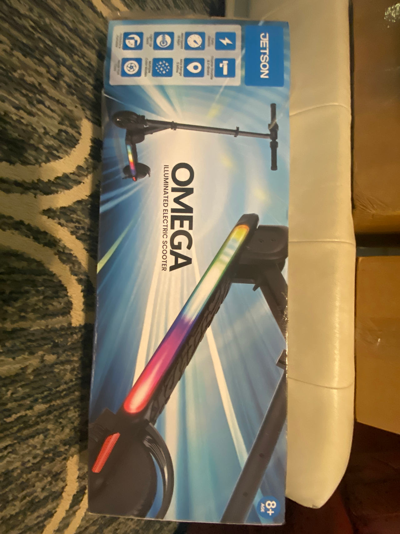 Jetson Omega Illuminated Electric Scooter
