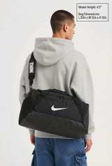 Nike Brasilia 9.5 Training Black Duffel Bag Length 23in, Width 12in, Height 12in - Image 1