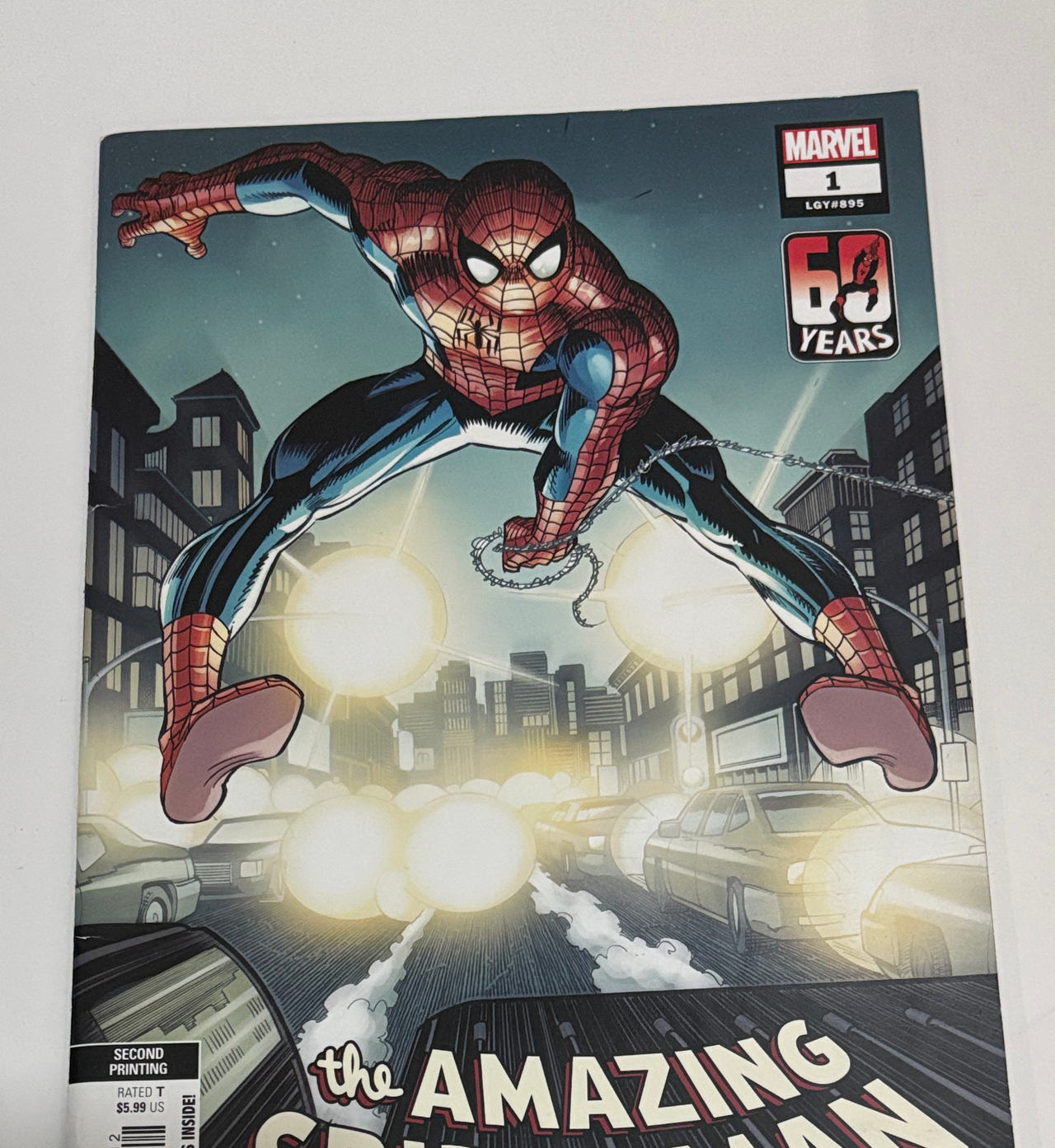 The Amazing Spider-Man #1 (2022) Second Printing Variant