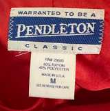 Pendleton Vintage Red Wool Blazer - Image 2