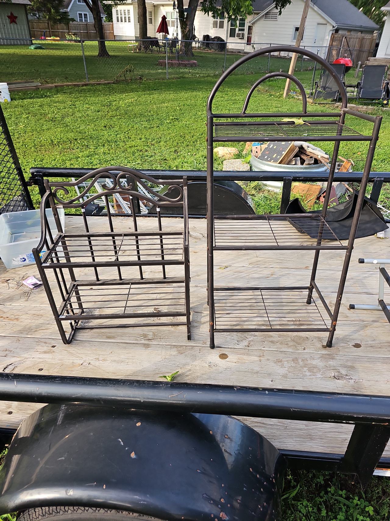 Wrought Iron Plant Stands / Baker's Racks