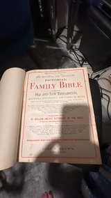 Antique Leather Holy Bible (1870s) - Image 2