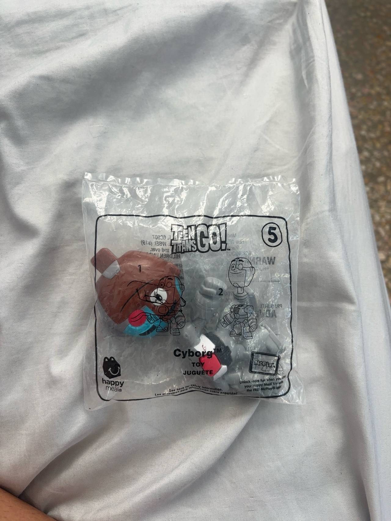 McDonald's Teen Titans Go! Cyborg Happy Meal Toy
