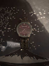 Geoffrey Beene Diamond Dial Gunmetal Watch - Image 2