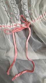 Vintage Dream Away Sheer Lace Robe - Image 4