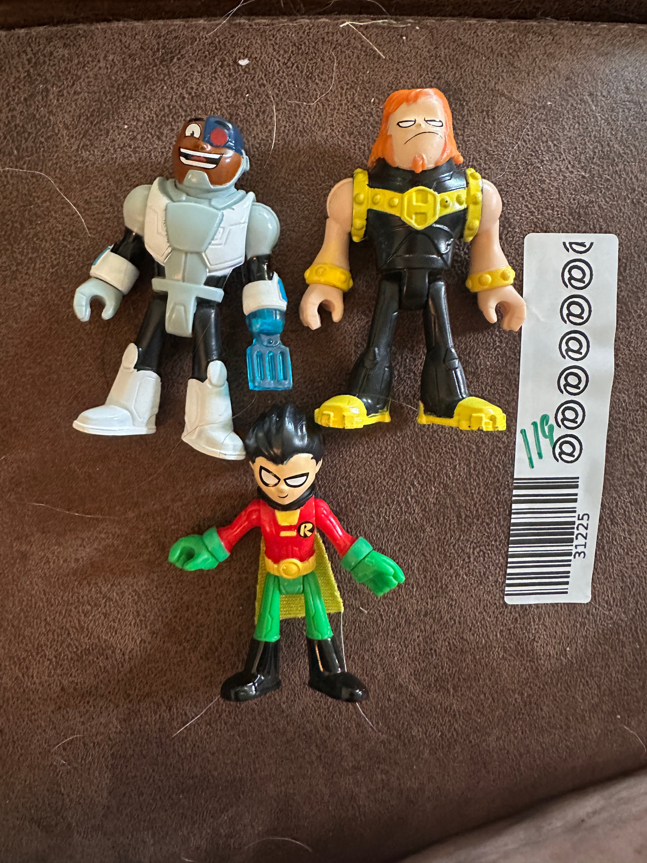 Fisher-Price Imaginext Teen Titans Go! Robin, Cyborg & Mammoth Figures