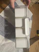 Stackable Off-White Cube Bento Box-with Handle  - Image 3