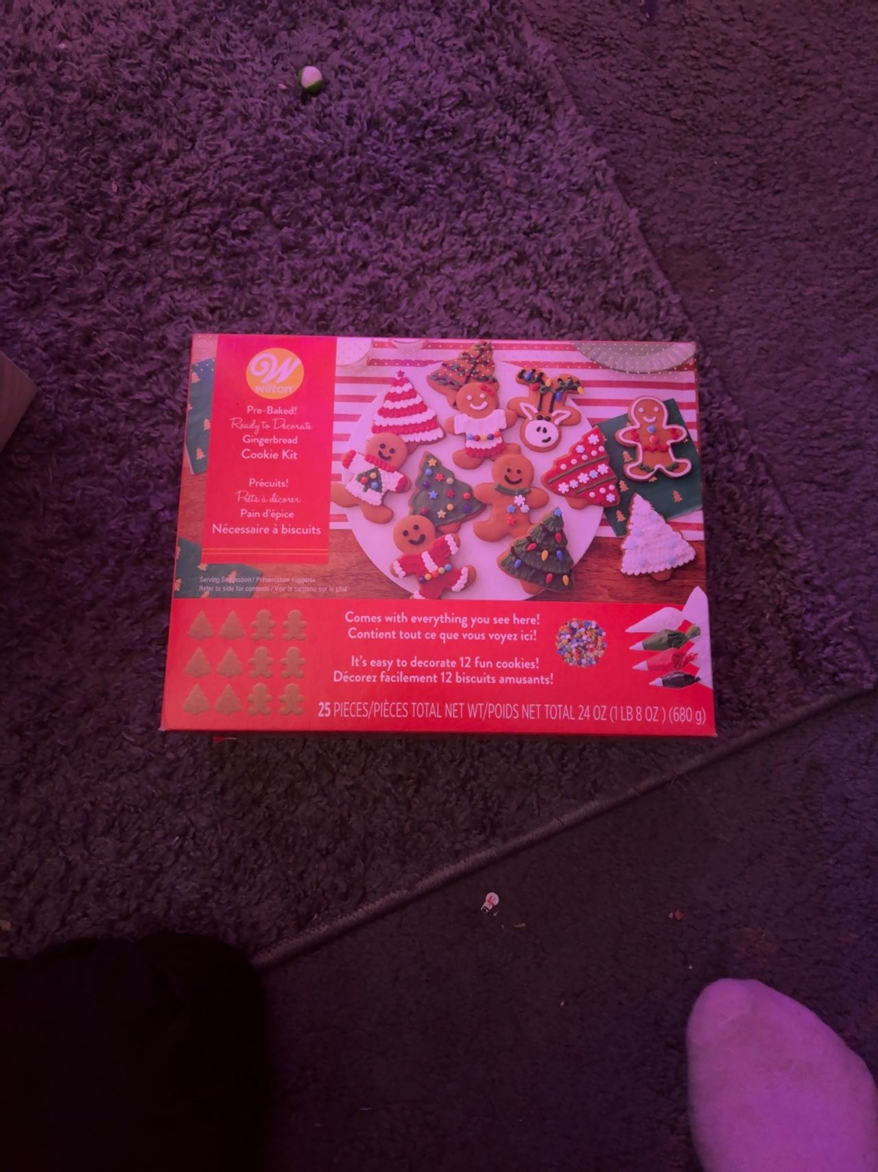Wilton Gingerbread Cookie Kit Christmas