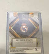Zinedine Zidane 2022-23 Panini Select La Liga Signatures Autograph Card S-ZZ - Image 1