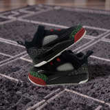 Jordan Spizike Toddler Black Red Green - Image 1