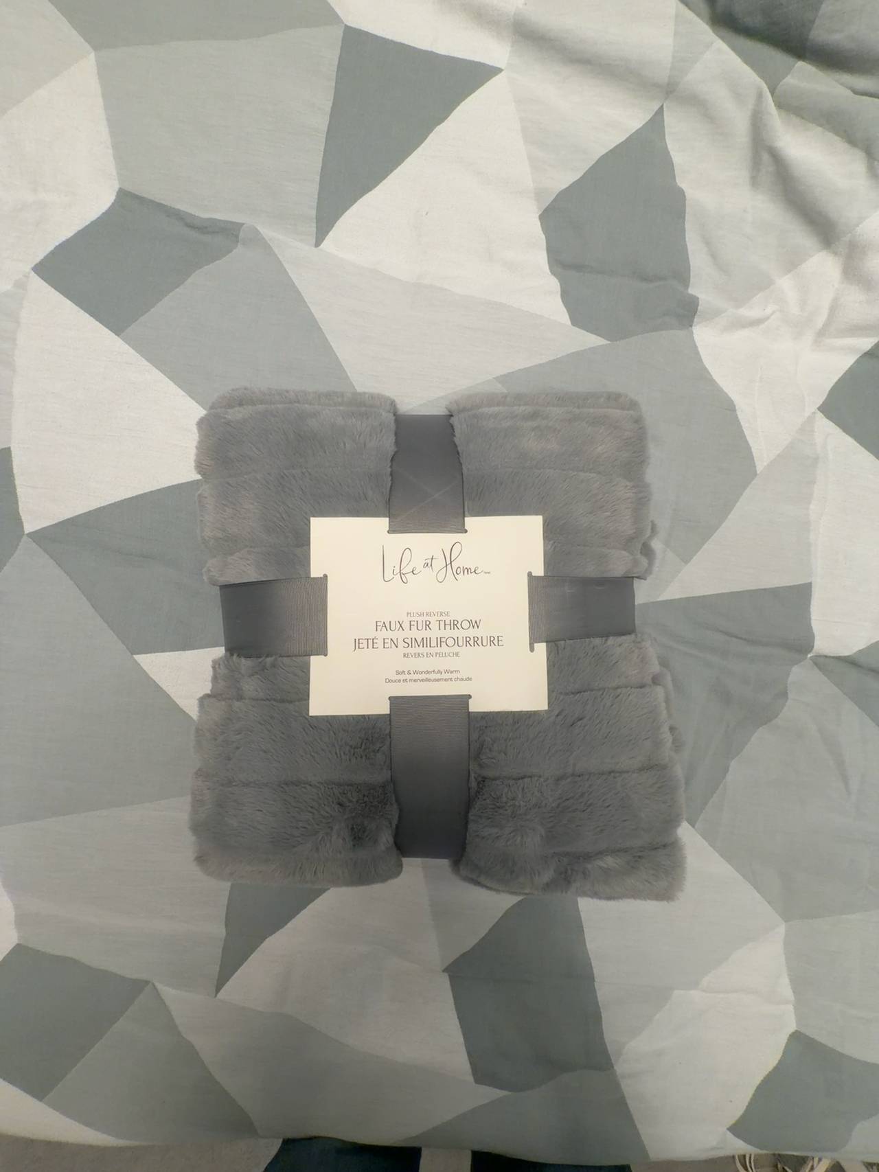 Faux Fur Throw Blanket