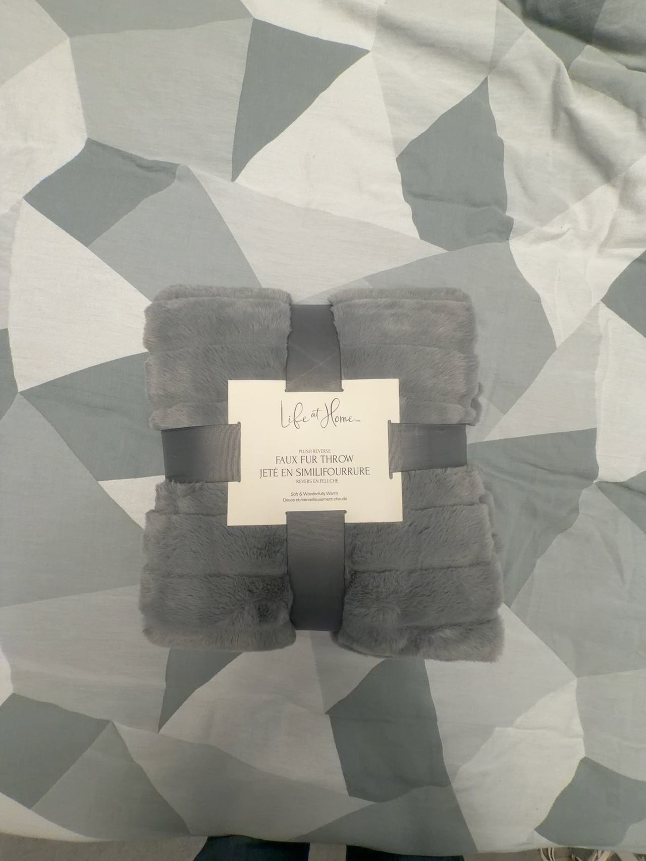 Faux Fur Throw Blanket