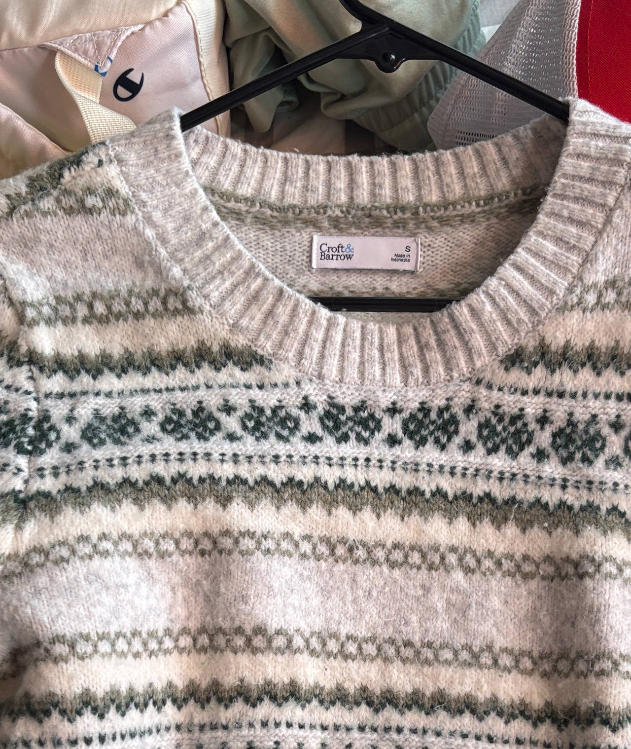 Croft & Barrow Fair Isle Knit Sweater