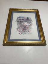Robertson Brown Monticello Roundabout Flower Walk Art Print - Image 1