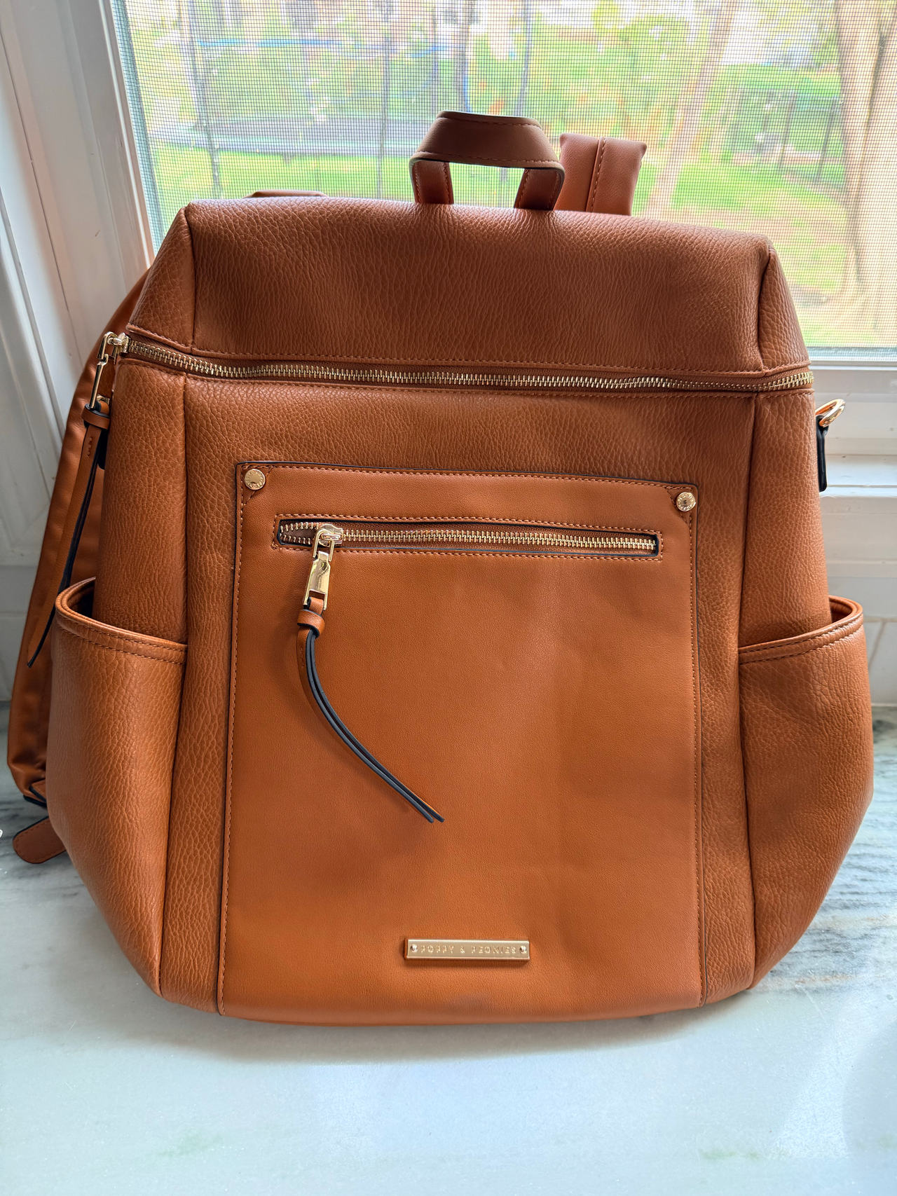 Poppy & Peonies The Commuter Backpack