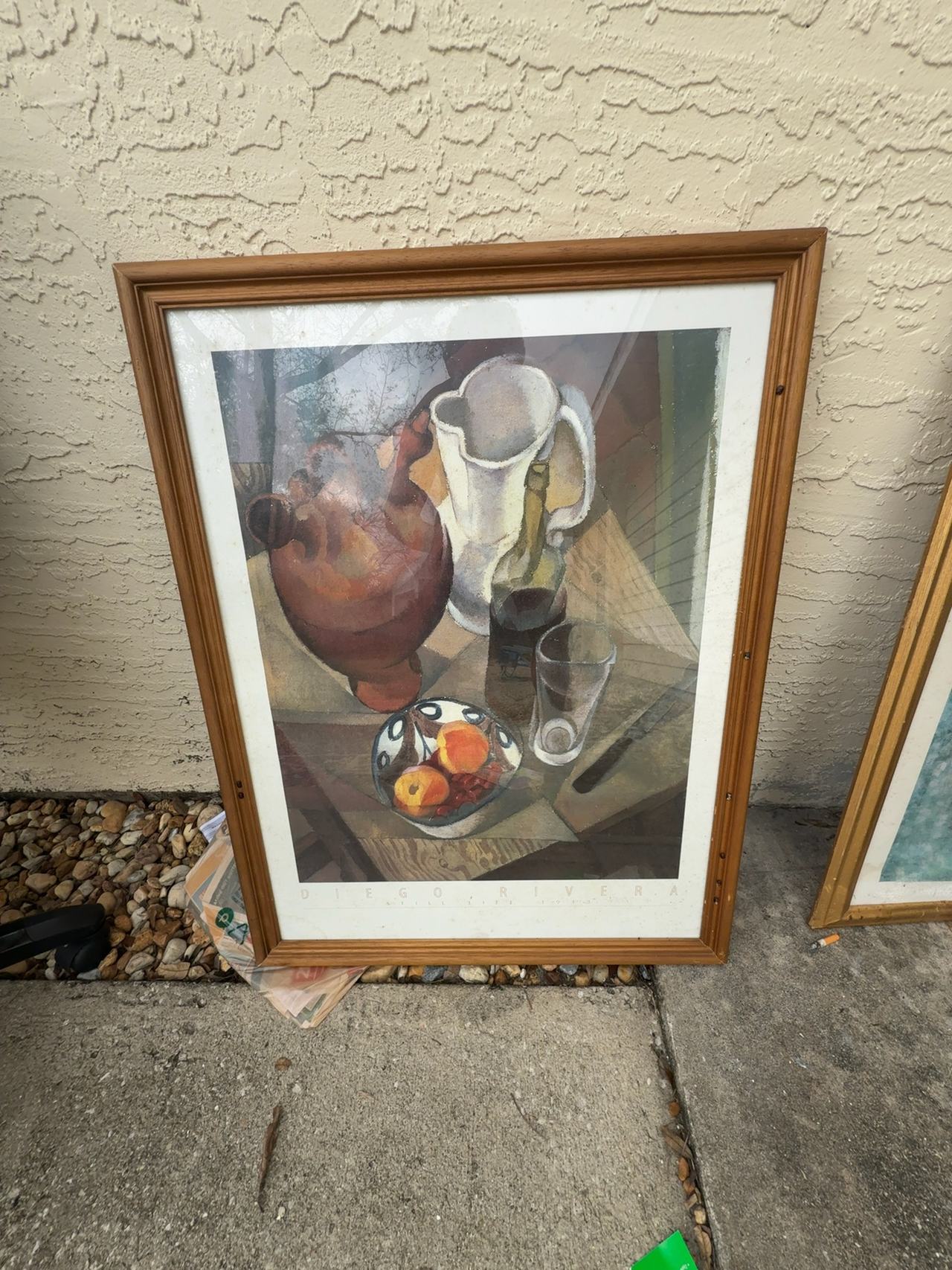 Diego Rivera Still Life (1913) Framed Art Print