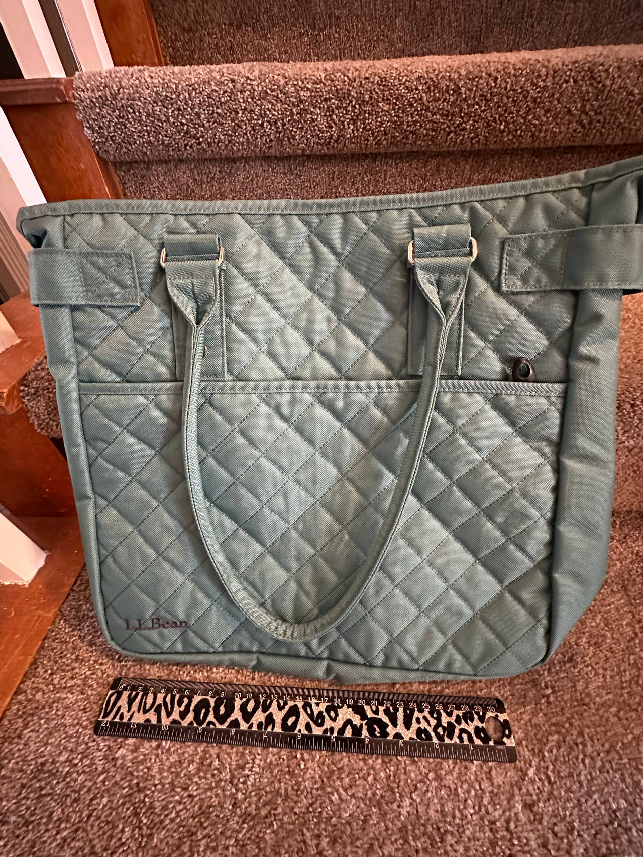 L.L.Bean Quilted Tote Bag