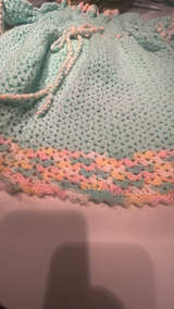 Handmade Crochet Baby Dress - Image 3